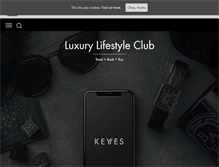 Tablet Screenshot of keyyes.com